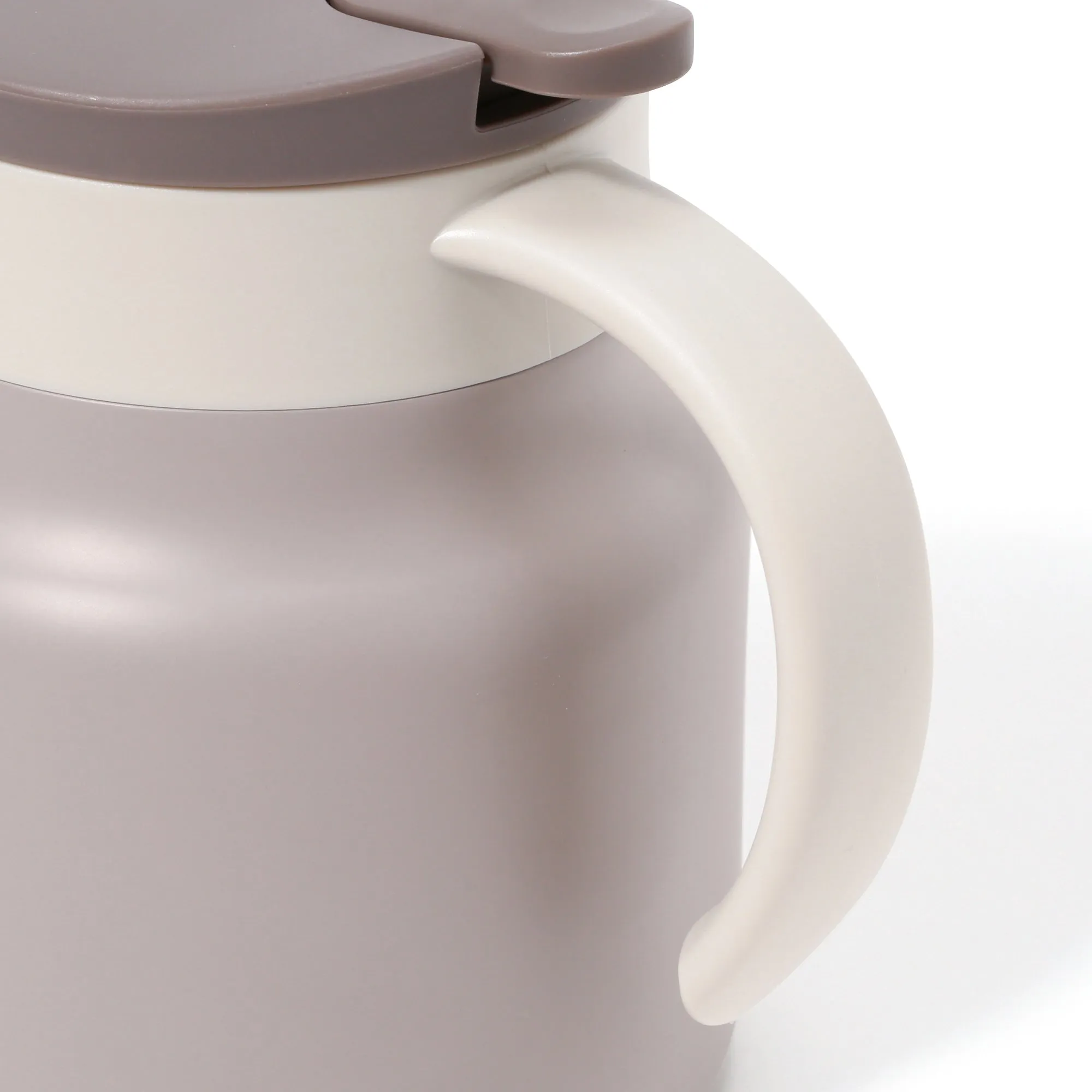 Stainless Pot & Server  Gray