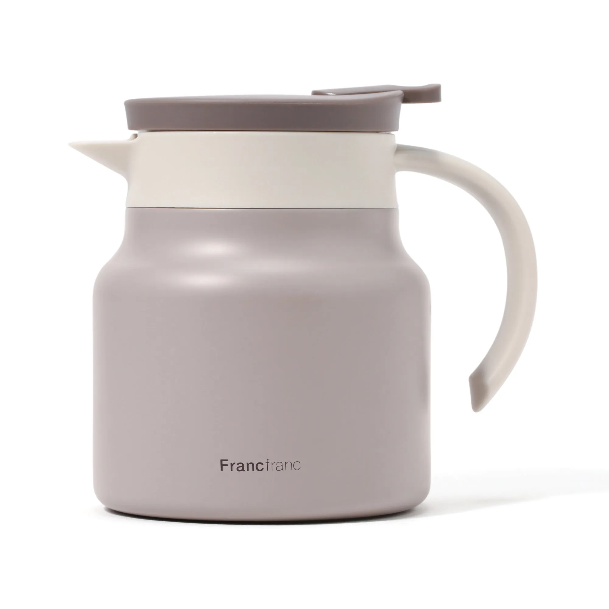 Stainless Pot & Server  Gray