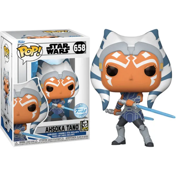 Star Wars: Clone Wars - Ahsoka Tano 20th Anniversary US Exclusive Pop! Vinyl