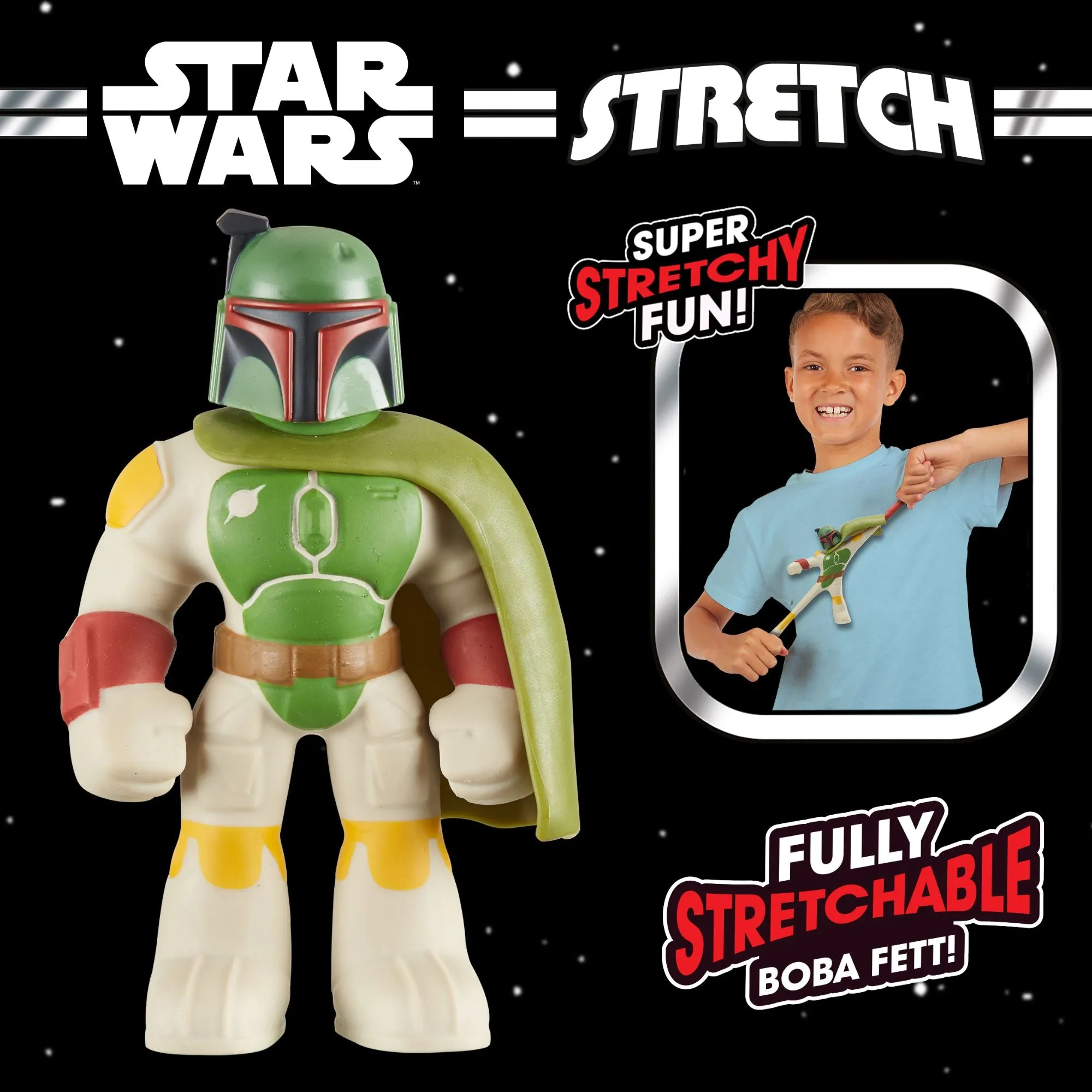 Stretch Star Wars Mini Figure - Boba Fett